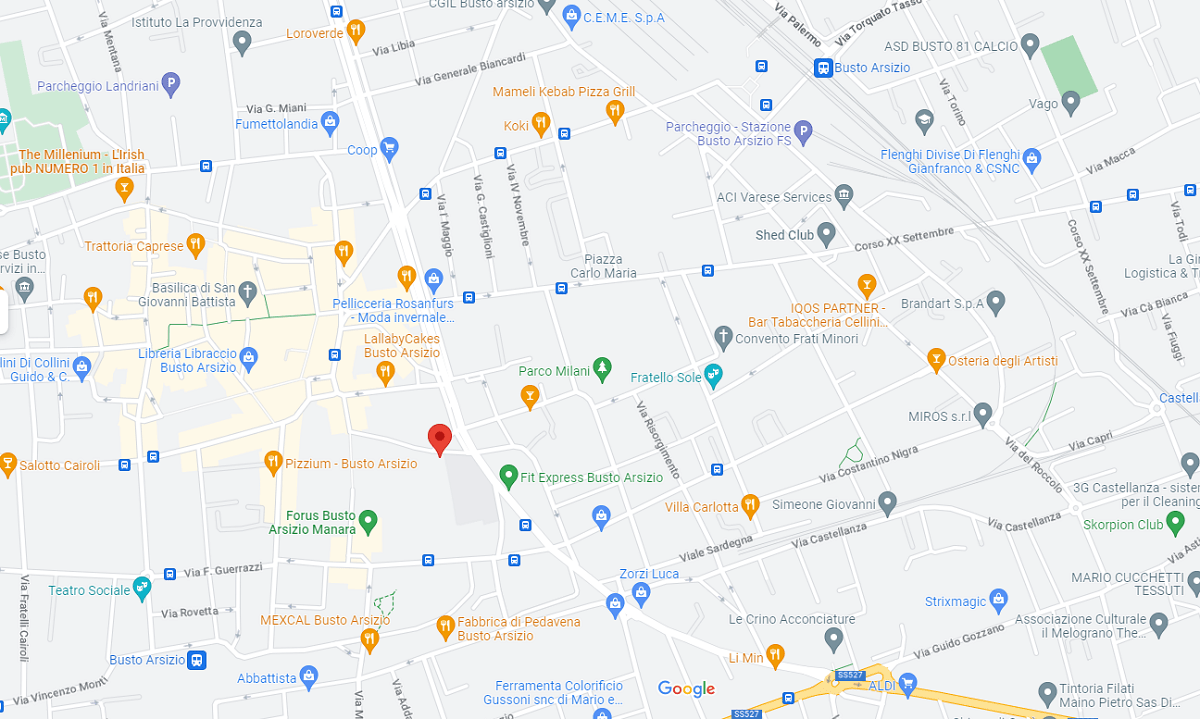 AGESP Energia sede e sportello AGESP Energia Busto Arsizio