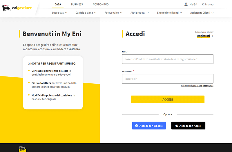 eni servizio clienti gas e luce contatti e servizi online