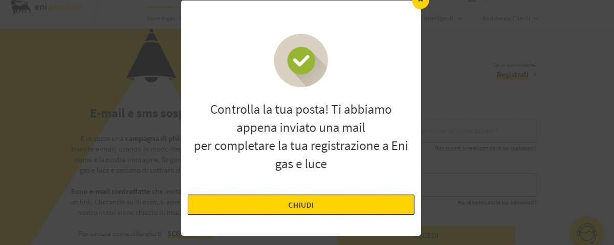 Come fare la registrazione ai servizi online My Eni per la famiglia e il lavoro Come fare la registrazione ai servizi online My Eni per la famiglia e il lavoro