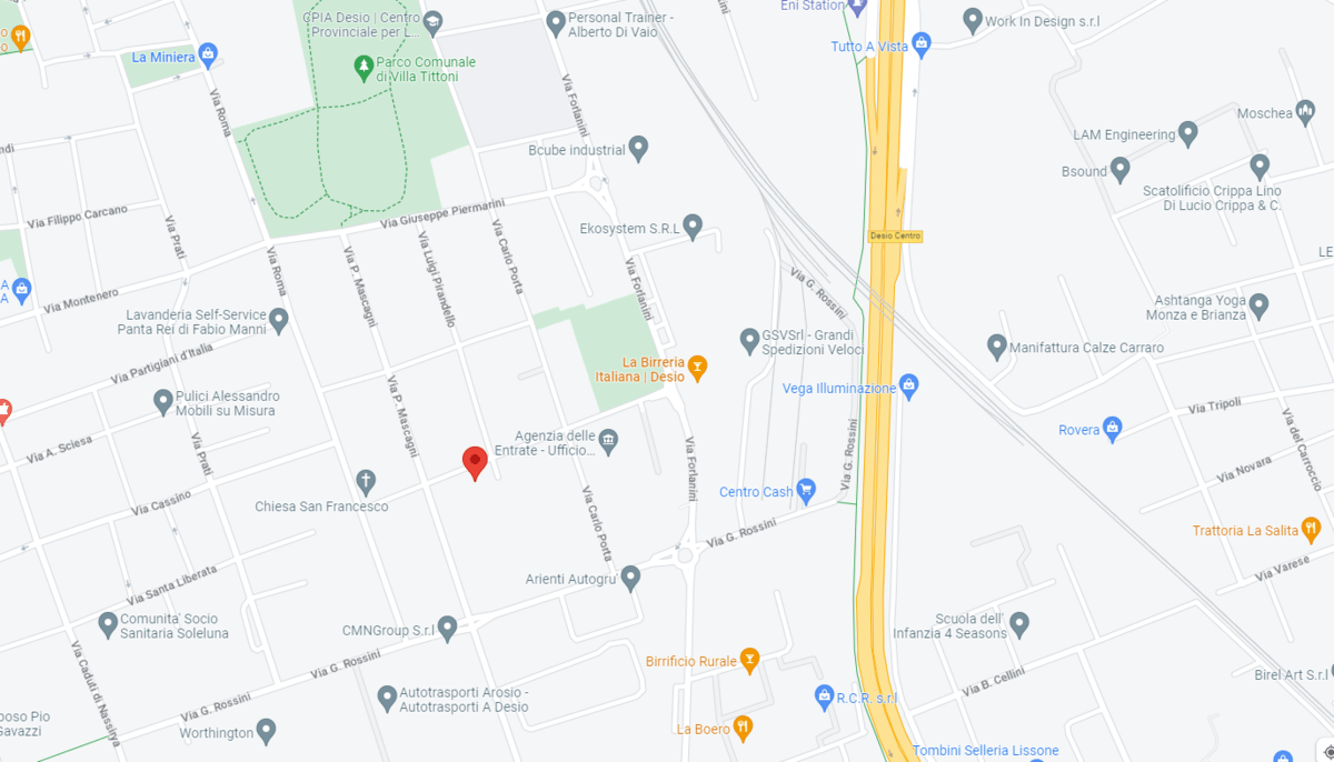 RetiPiù sede operativa a Desio RetiPiù sede Desio