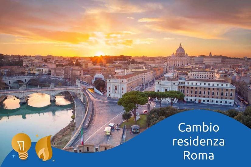 cambio residenza roma