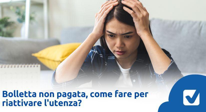 cambio fornitore con bolletta non pagata