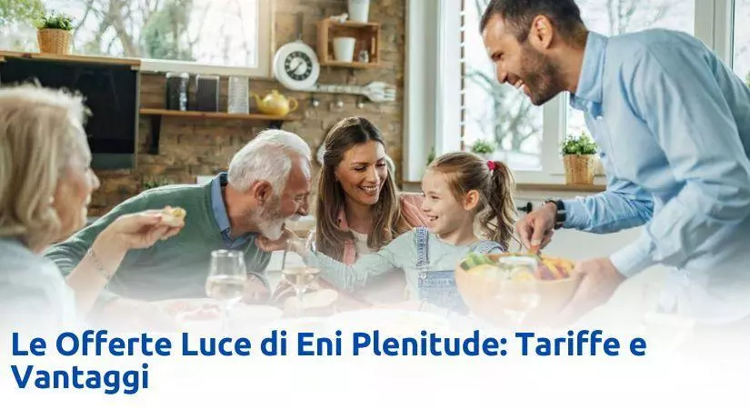 Offerte Luce Eni Plenitude