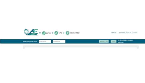 A.F. Energia login Area Clienti A.F. Energia Area Clienti