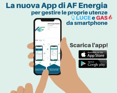 App A.F. Energia per mobile App A.F. Energia